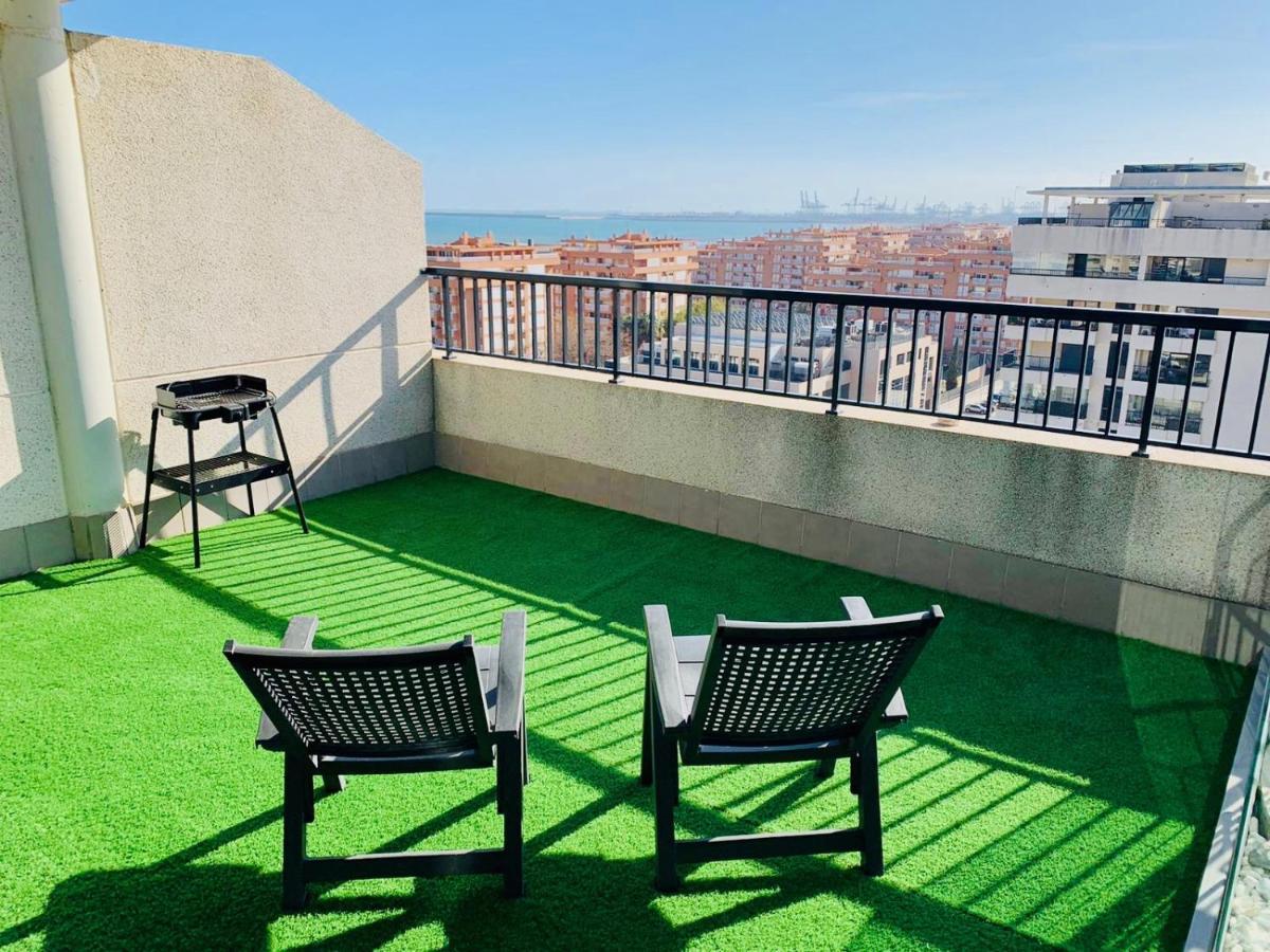 דירות ולנסיה Non Stress Atico Duplex Con Vistas Al Mar מראה חיצוני תמונה