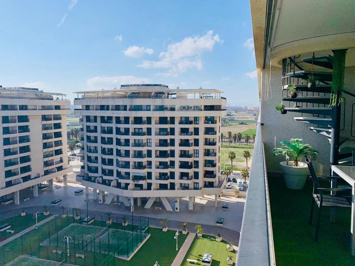 דירות ולנסיה Non Stress Atico Duplex Con Vistas Al Mar מראה חיצוני תמונה