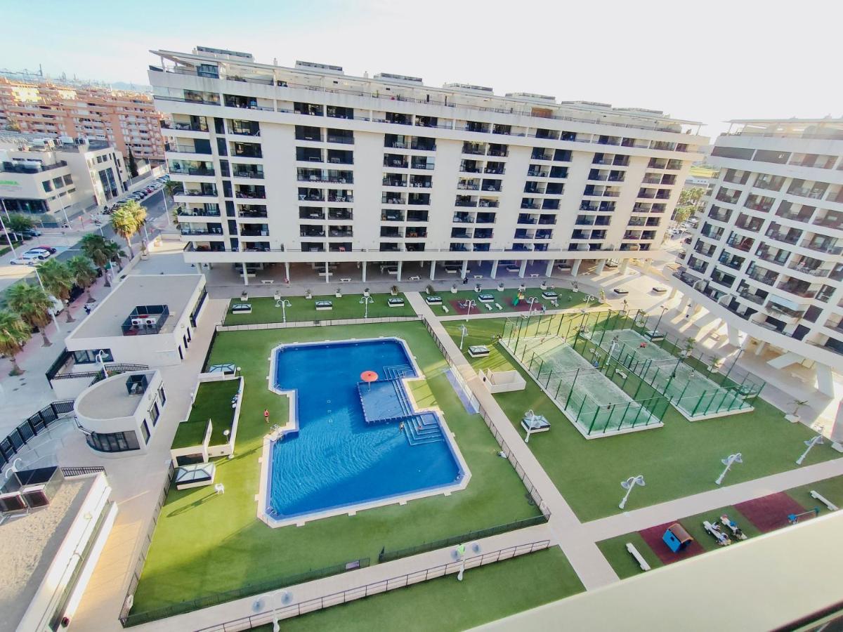 דירות ולנסיה Non Stress Atico Duplex Con Vistas Al Mar מראה חיצוני תמונה